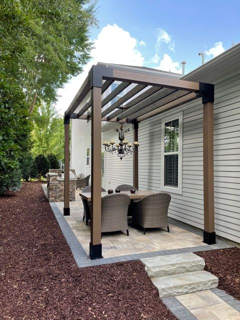 Covered structures and porches by The Stone Man