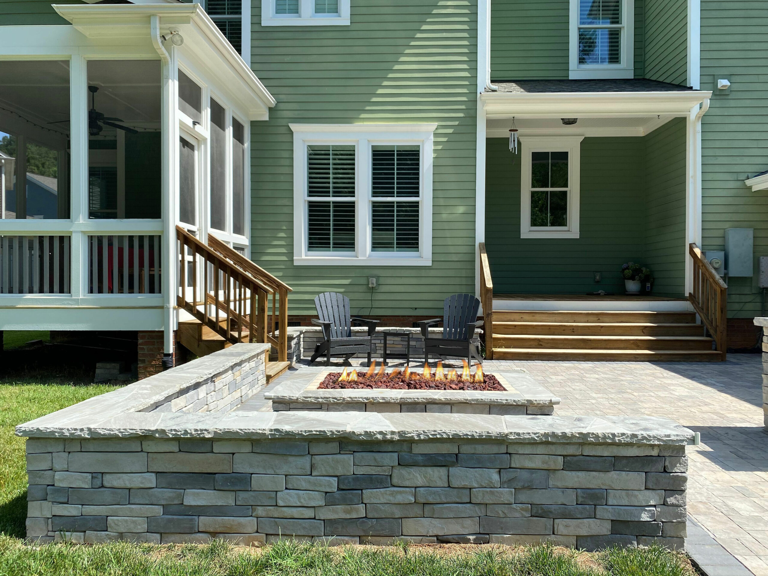 Covered structures and porches by The Stone Man